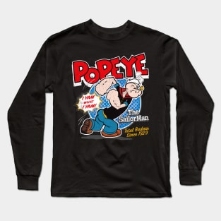 Popeye The Sailor Since 1929 Long Sleeve T-Shirt